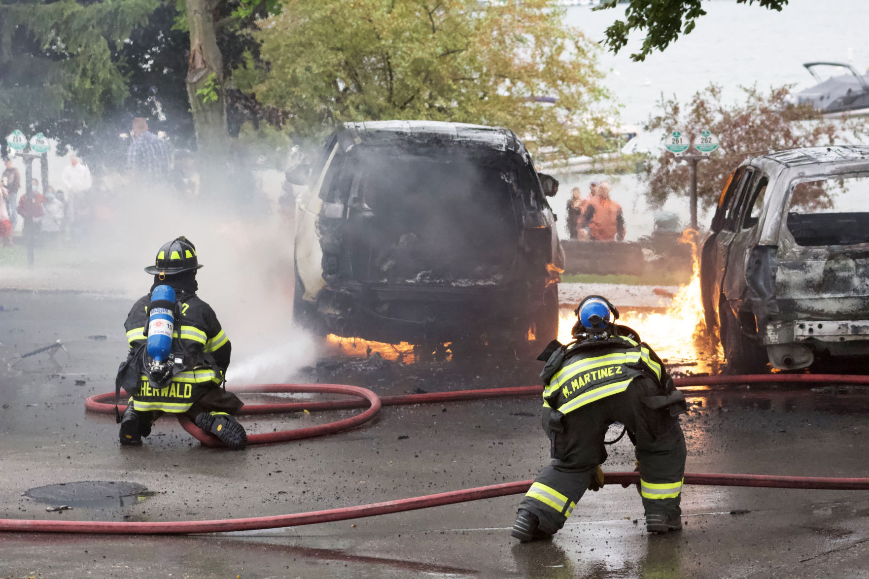 Lake Geneva car fires - 6